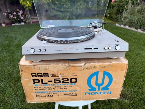 Pioneer 520 turntable - pioneer, –