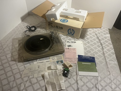 Pioneer 516 turntable - pioneer, pl-516